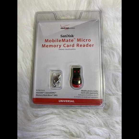 Sandisk Mobilemate Micro Memory Card Reader/Writer Universal (Card Not Included) - Picture 2 of 3